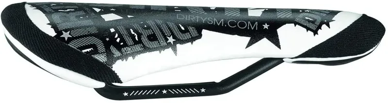 San Marco Dirty Triky Saddle White/Black-2