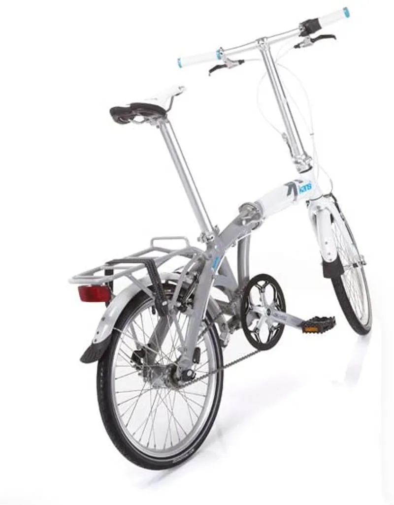 Kansi 20 Wheel Mudguard Set White/Grey-2