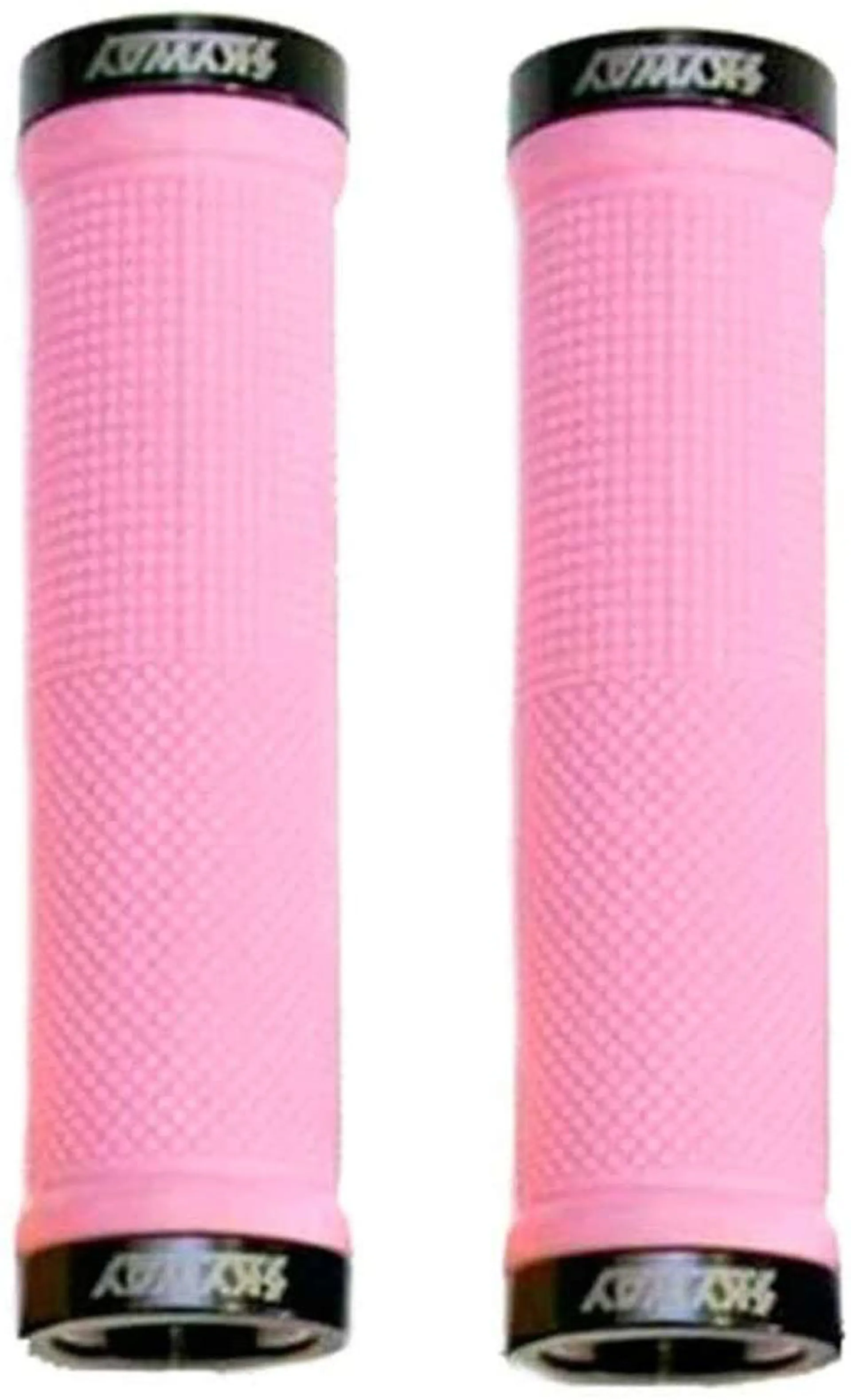 Design Pink Bike Handle Grips Funn Hilt JR MTB Lock-On Grips