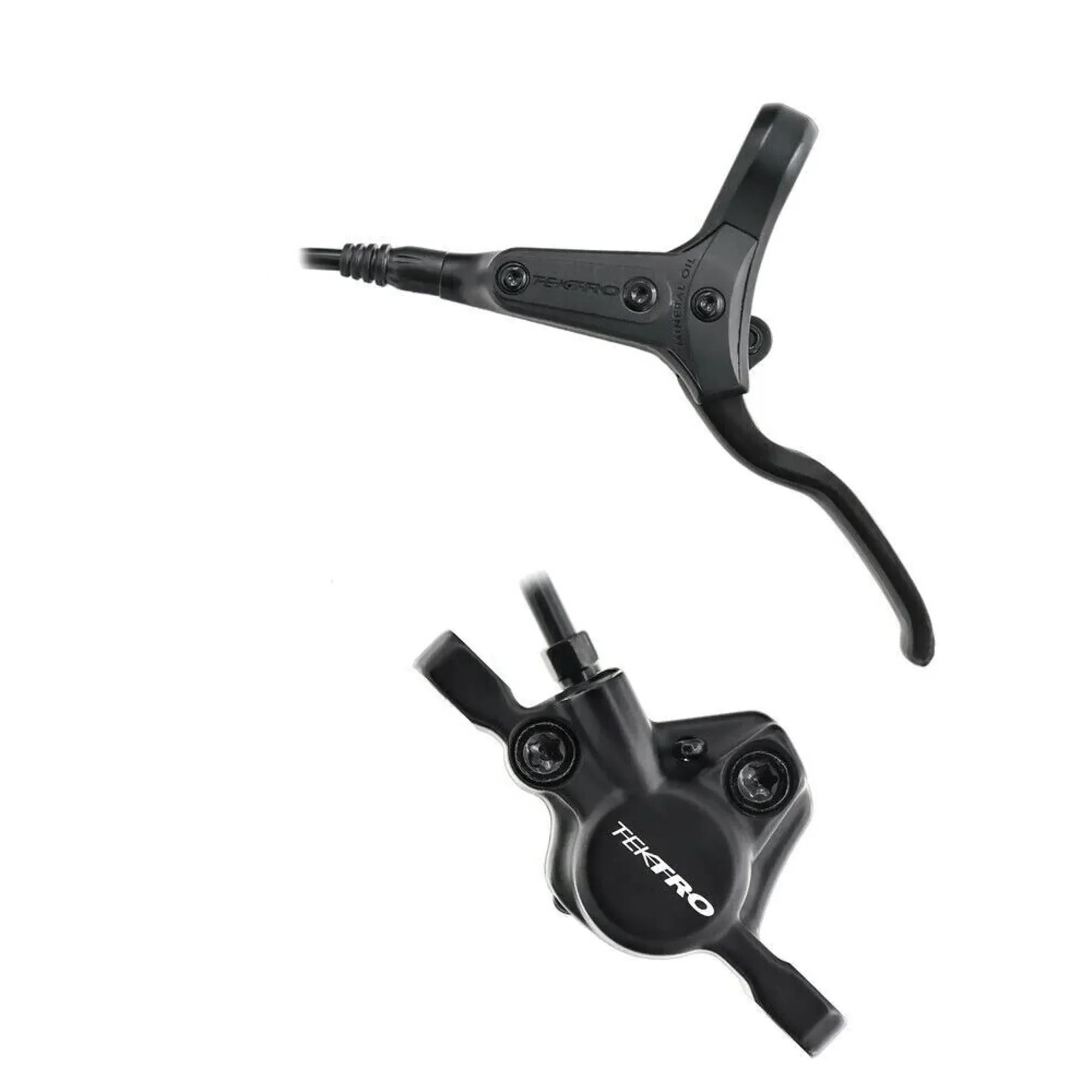 MEGHNA Freins à Disque Hydrauliques TEKTRO HD-M275 - Puissance Et Fiabilité Pour VTT Et BMX, Rotors 160 Mm, Avant Gauche + Arrière Droit