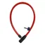 Oxford Hoop 4 Cable Lock 4mm x 600mm Red