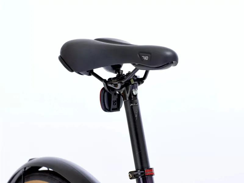 Raleigh Strada City 650B Commuter Hybrid Bike Purple/Gold Crossbar-2