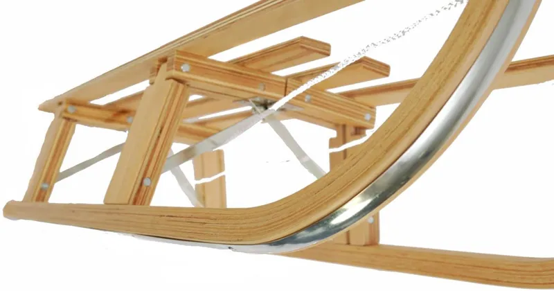 Coyote Folding Wooden Sledge 110cm-1