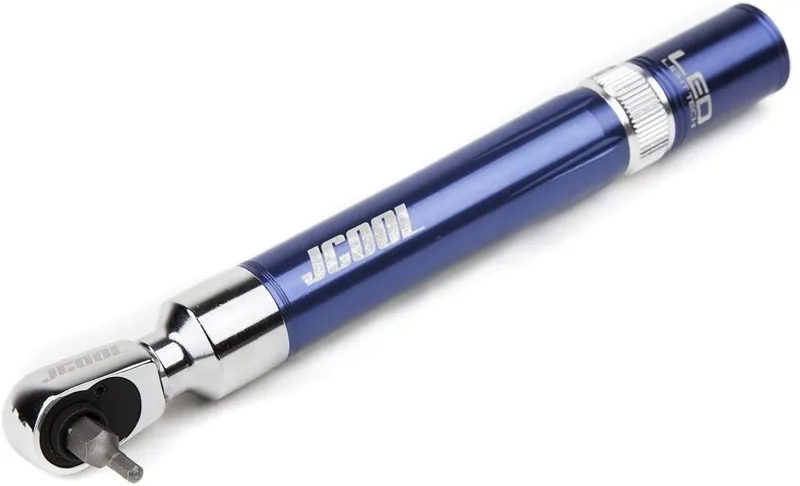 JCOOL Super Tech Ratchet and LED Tool Blue