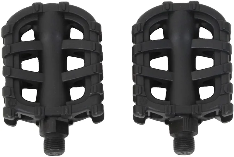 VP-213 9/16 Childrens Bike platform flat pedals black-1