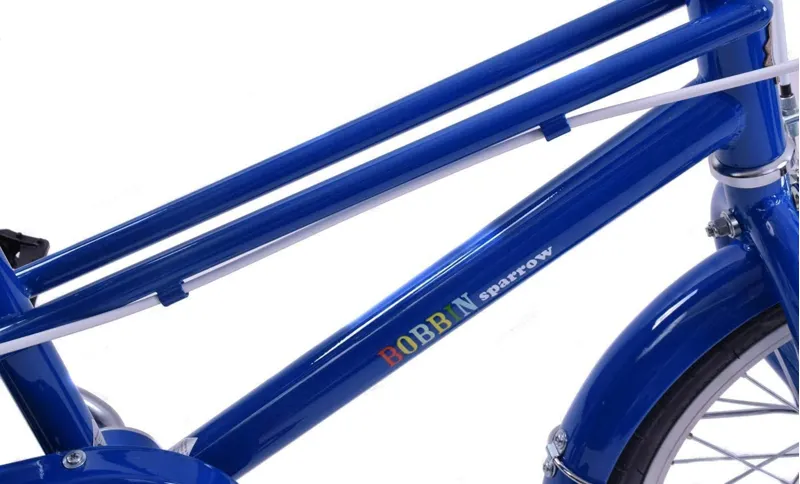 Bobbin Sparrow 16 Inch Wheel Traditional Dutch Style Kids Bike Blue -2