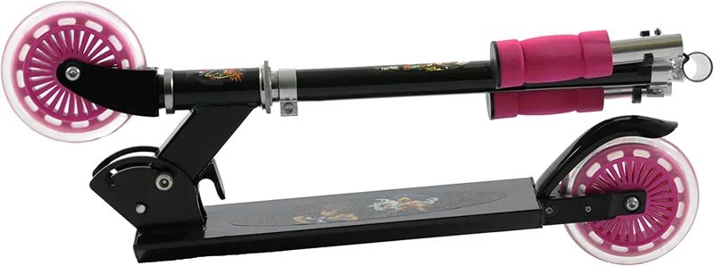 Ninja Folding Mini Scooter Black and Pink-6