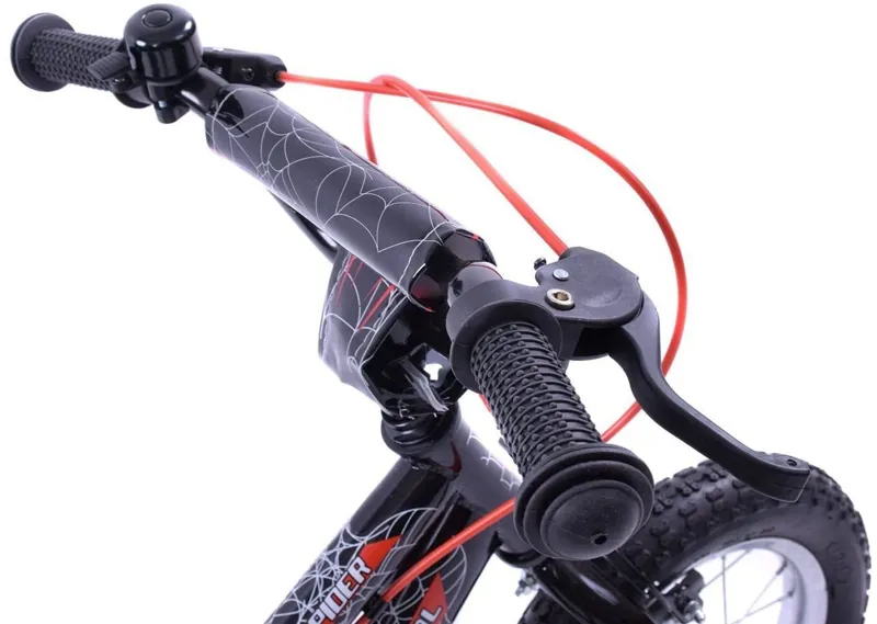 Professional Spider Boys 14 Inch Wheel Kids Bike Black-1
