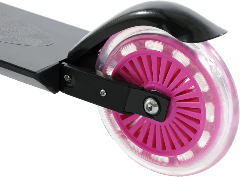 Ninja Folding Mini Scooter Black and Pink-2