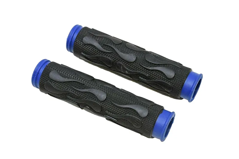 Herrmans Handlebar Grips Black Blue