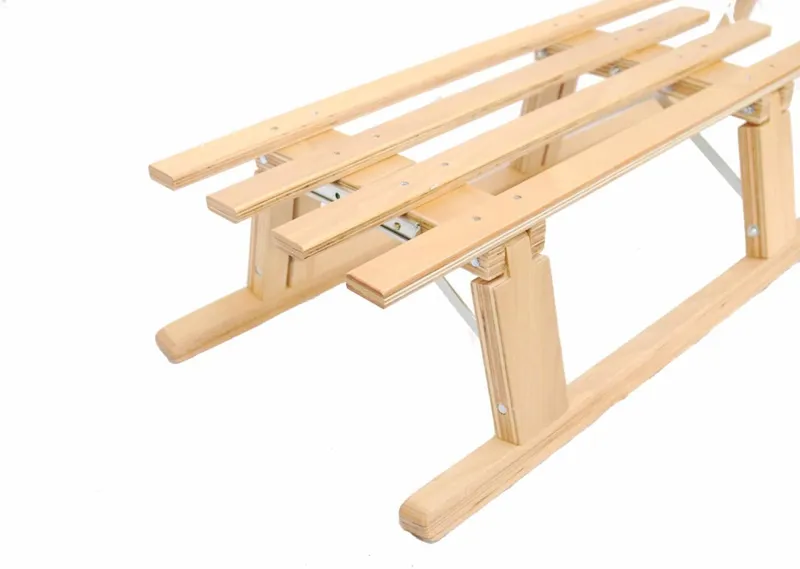 Coyote Folding Wooden Sledge 80cm-2