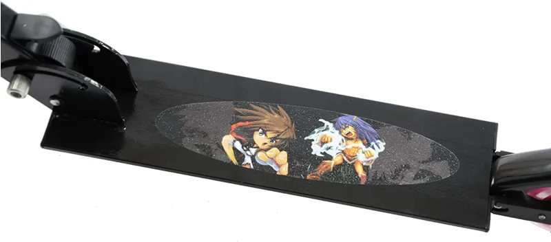 Ninja Folding Mini Scooter Black and Pink-3