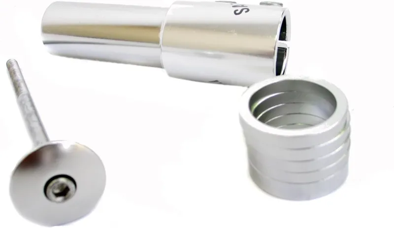 Raleigh Ahead Stem Raiser 28.6mm SIlver-2