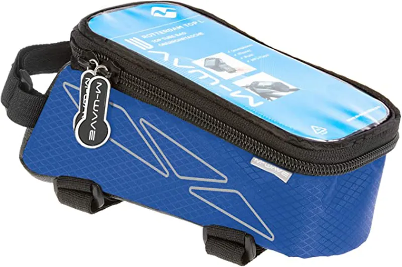 M-WAVE Rotterdam Top Tube Bag Blue Large