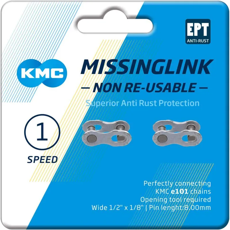 KMC 101 EPT Single Speed Chain Links -1