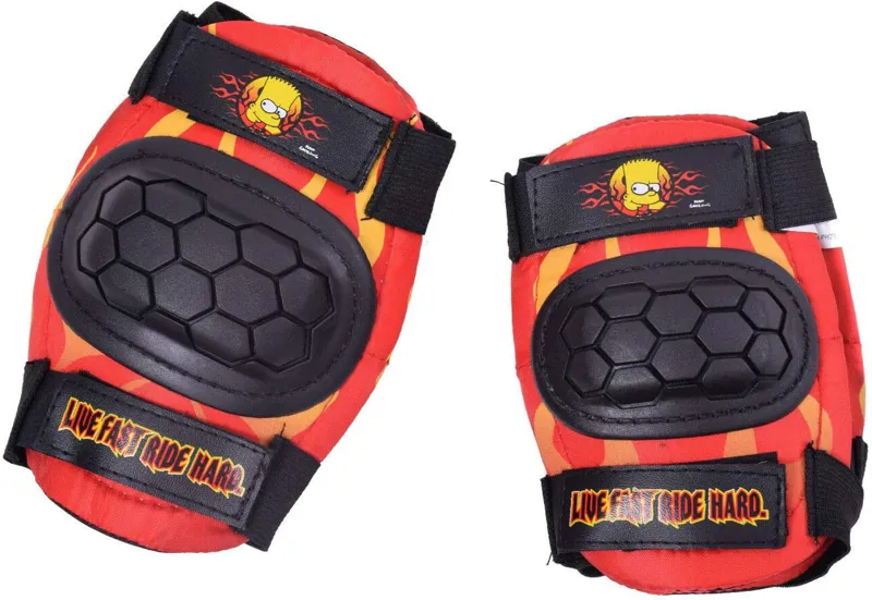 The Simpsons Knee and Elbow Pads Set