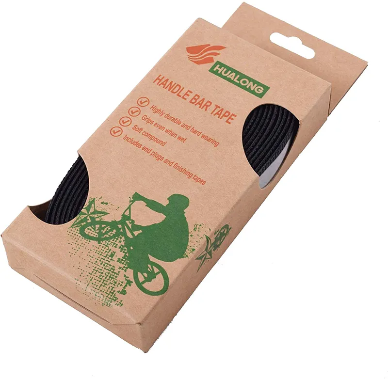 Hualong Shockproof Handlebar Tape Black-2