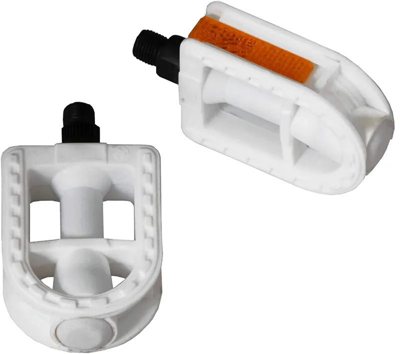 Coyote 1/2 white kids junior childrens unisex bike pedals