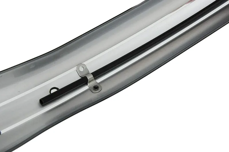 700c x 50mm Hybrid Mudguards Black-1