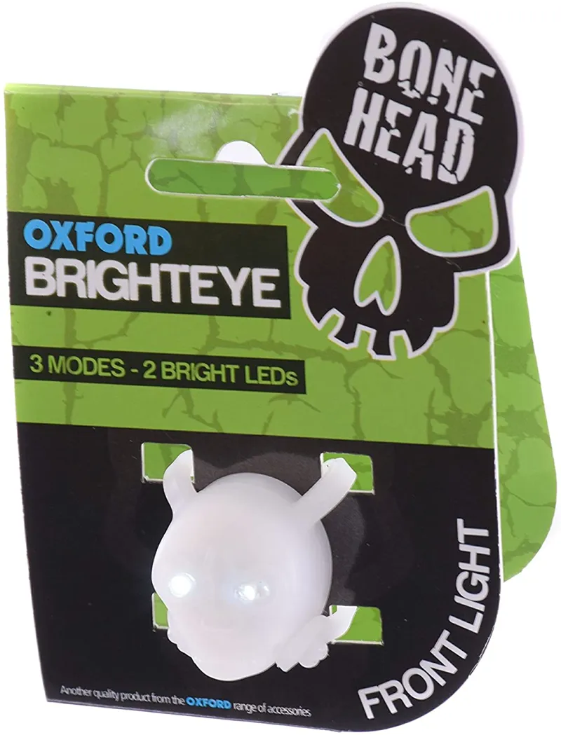 Oxford Silicone Bonehead Rear Light White