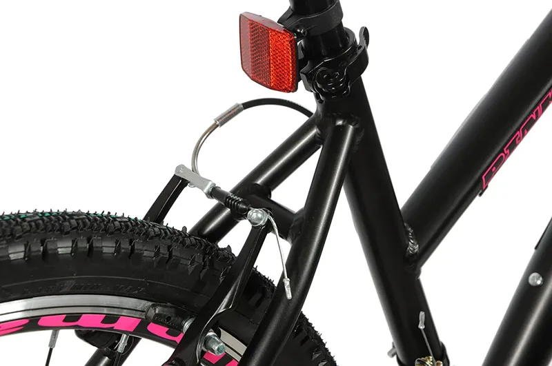 Ammaco Pinky 24 inch Wheel Kids Mountain Bike Black-5