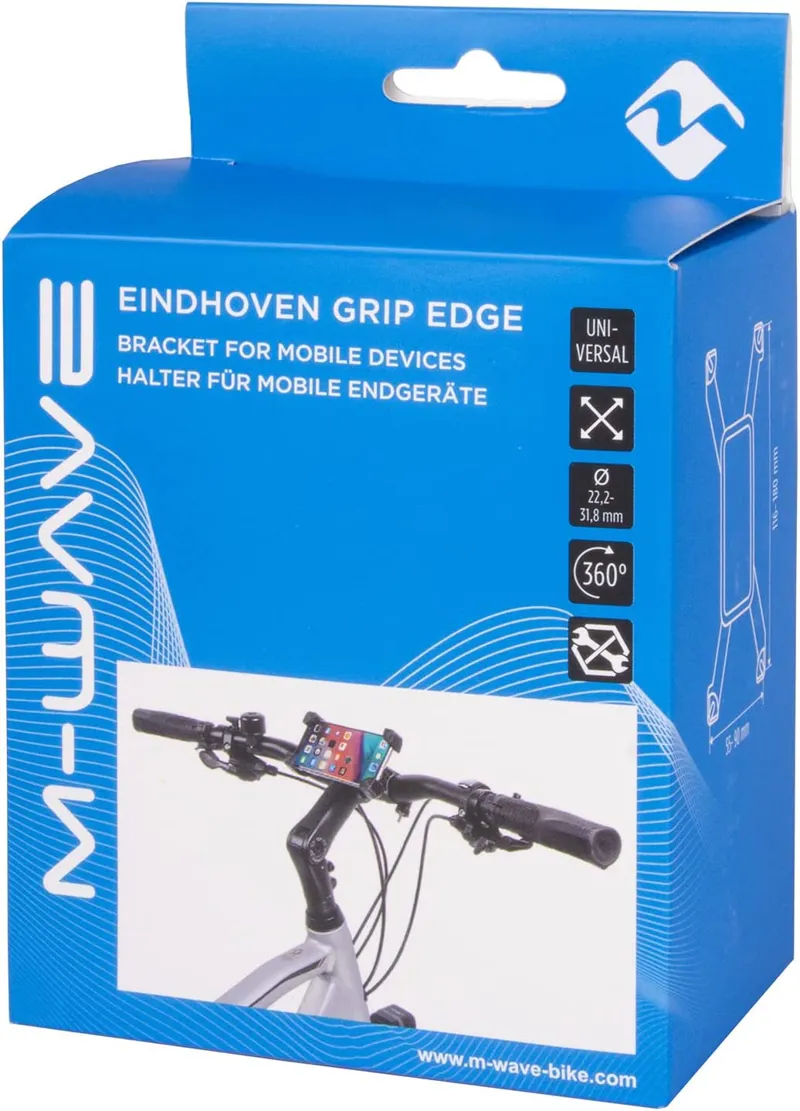 M-WAVE Eindhoven Grip Edge Phone Mount-3