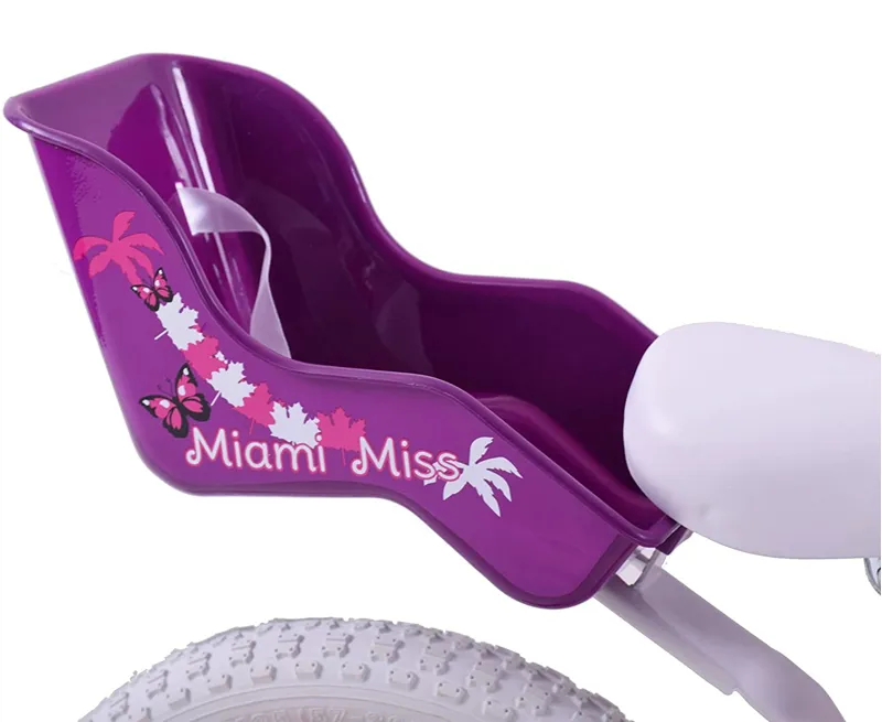 Professional Miami Miss 18 Inch Wheel Kids Bike Pink and Purple-3