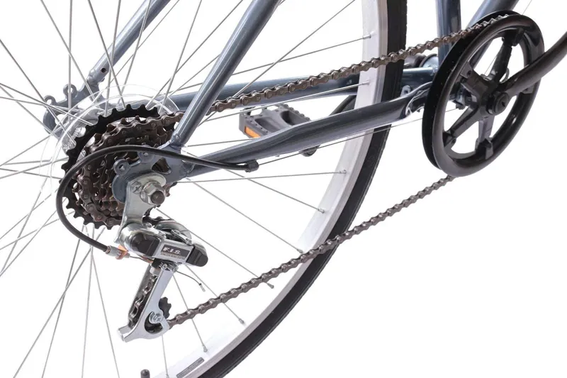 Professional Premium 700c Commuter Hybrid Bike Grey-1