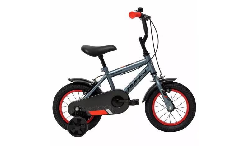 Huffy Pro Thunder 12 Inch Wheel Kids Bikes Charcoal Grey-1