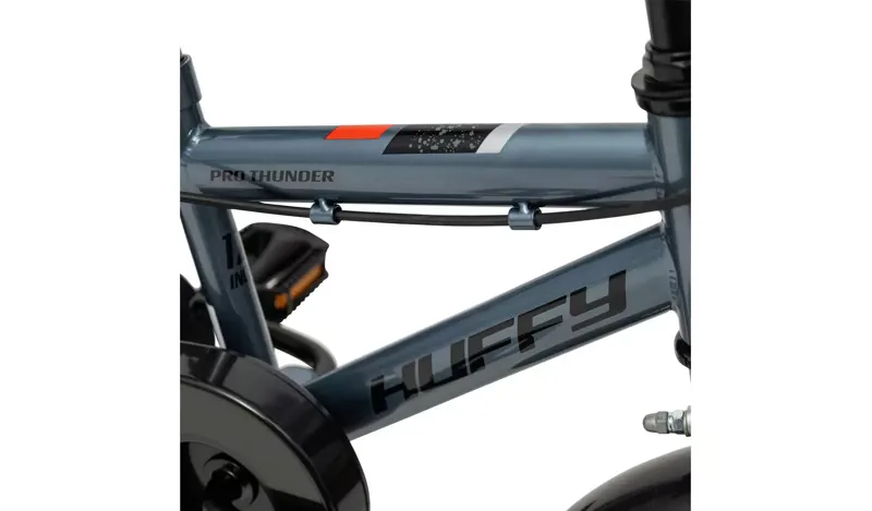Huffy Pro Thunder 12 Inch Wheel Kids Bikes Charcoal Grey-3