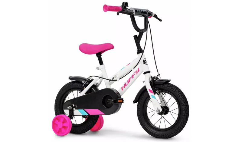Huffy So Sweet 12 Inch Wheel Kids Bikes Gloss White