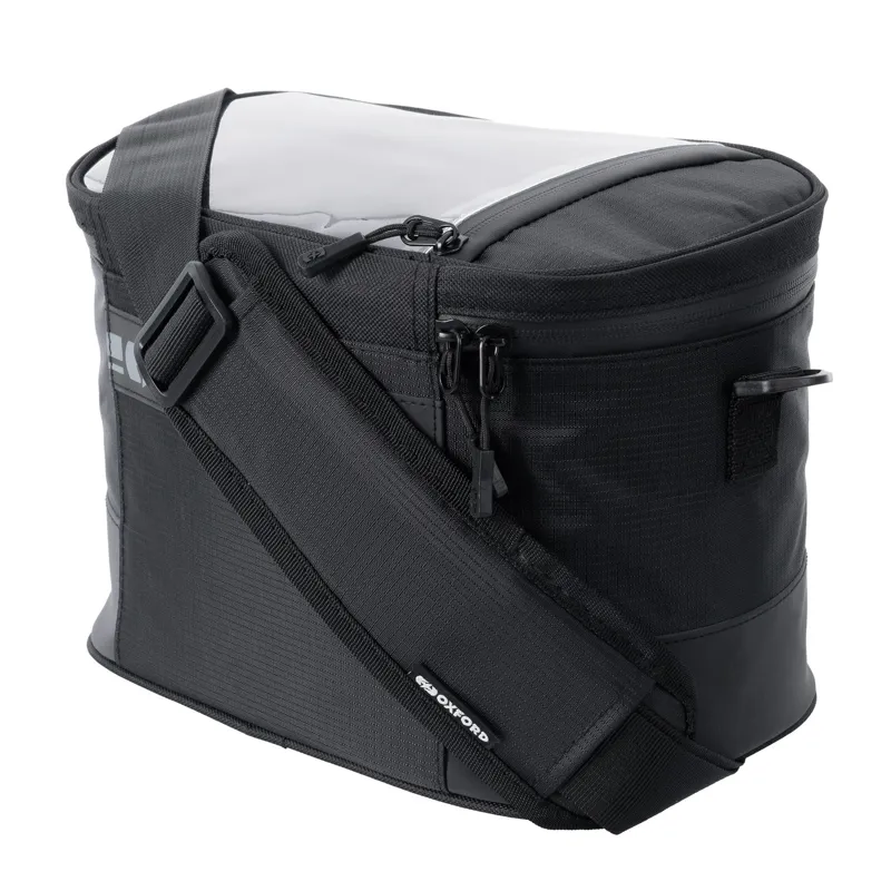 Oxford T8 QR 8L Handlebar Bag Black-1