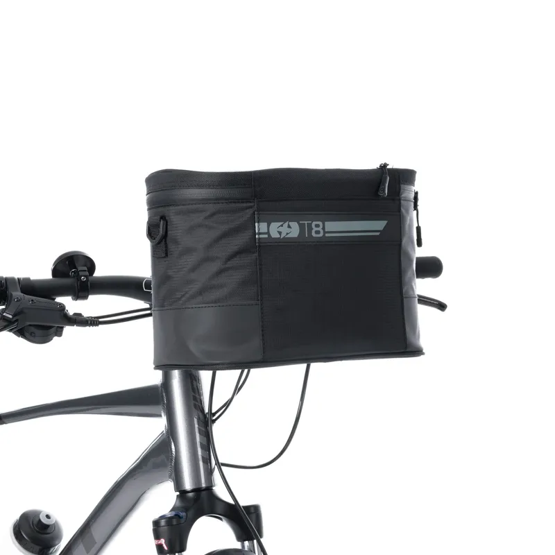 Oxford T8 QR 8L Handlebar Bag Black-6