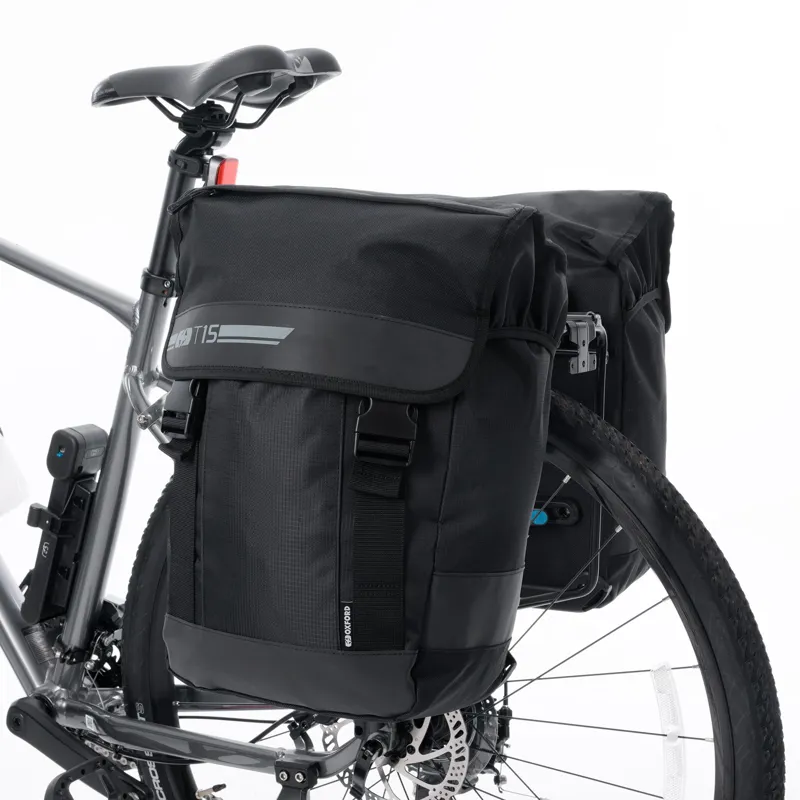 Oxford T15 QR 15L Pannier Bag Black-4