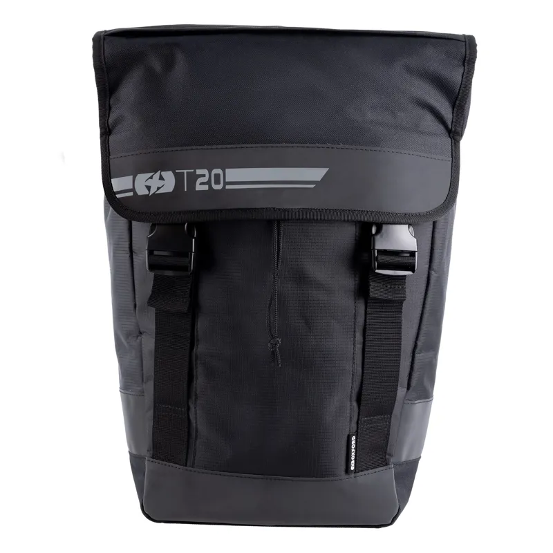 Oxford T20 QR 20L Pannier Bag Black