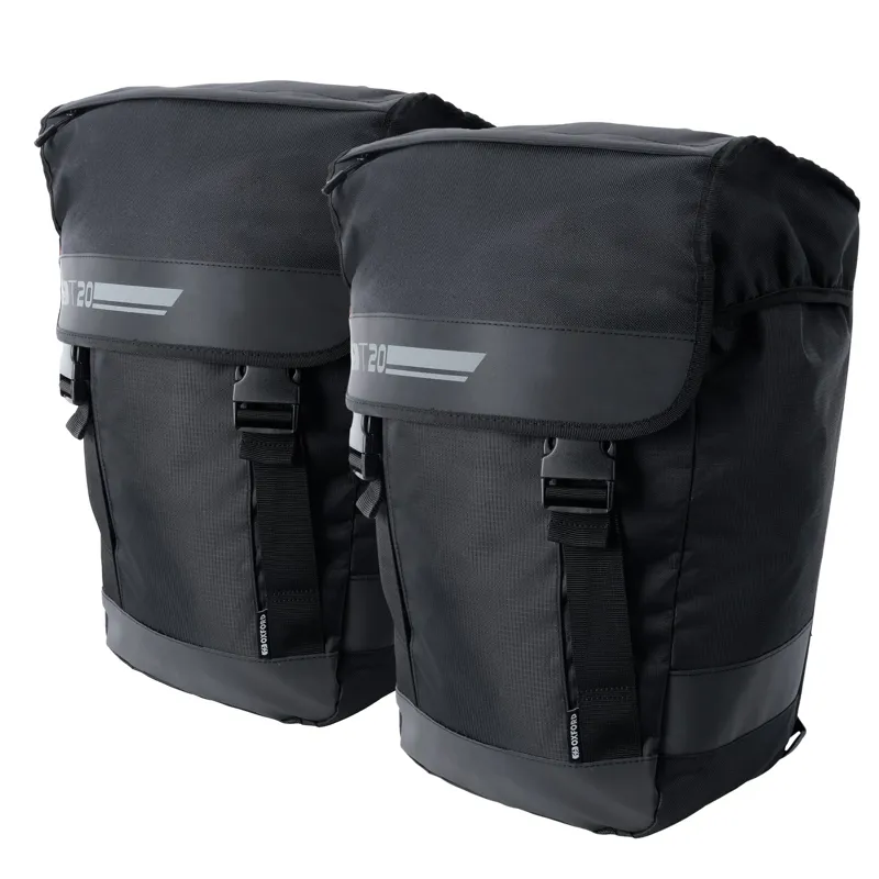 Oxford T20 QR 20L Pannier Bag Black-1