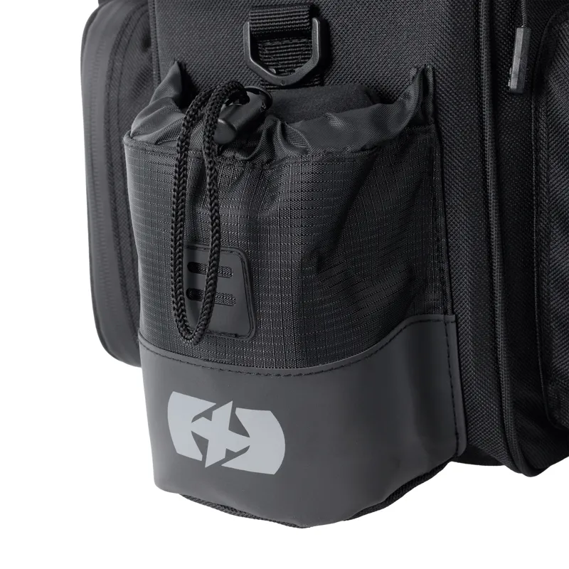Oxford T18 Rack Top 18L Bag W/Panniers Black-10