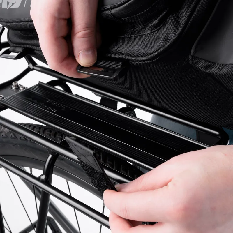 Oxford T18 Rack Top 18L Bag W/Panniers Black-13