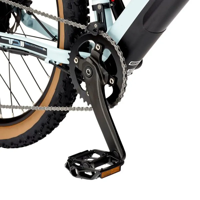 Ezego Trail Destroyer II 27.5 Inch Wheel Bike Blue 14Ah Battery-3