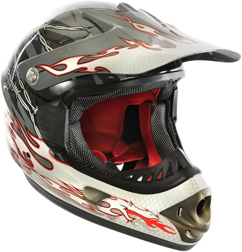 Dragon Full Face Downhill Helmet 59-60cm Grey
