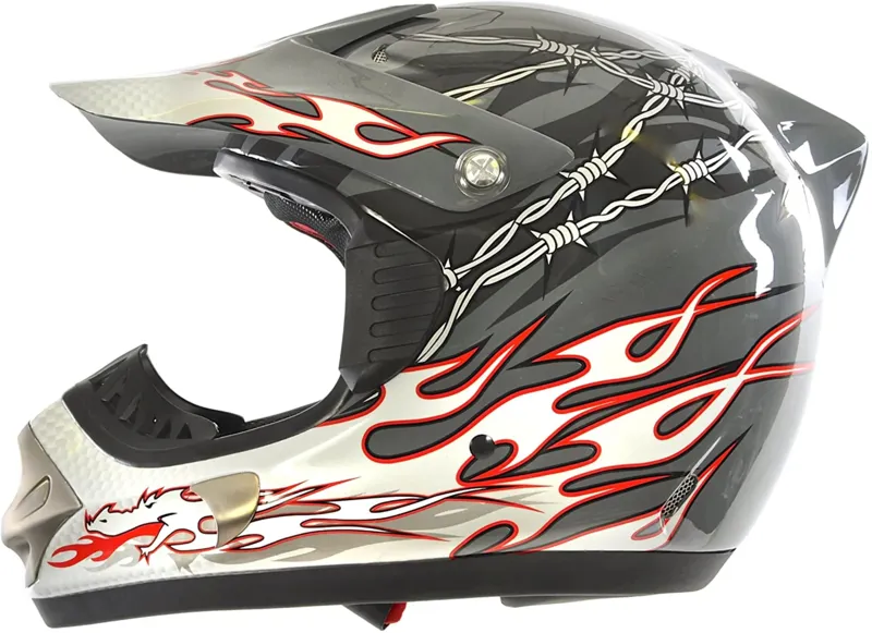 Dragon Full Face Downhill Helmet 59-60cm Grey-1