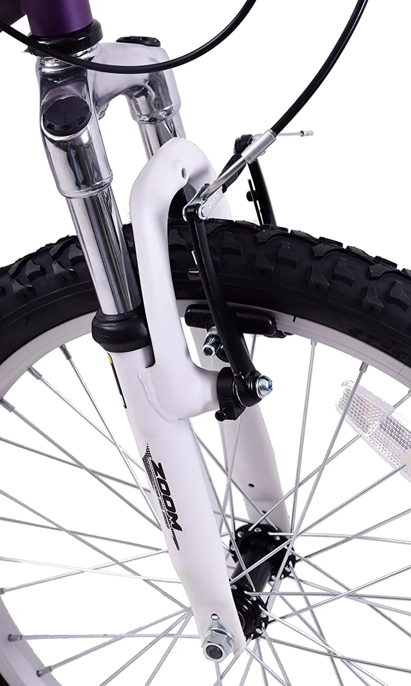 Professional Shocker 20 inch Wheel Kids Mountain Bike Purple -4