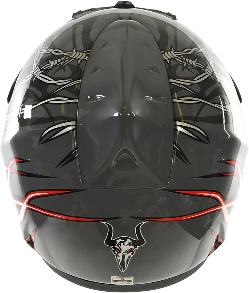 Dragon Full Face Downhill Helmet 55-56cm Grey-1