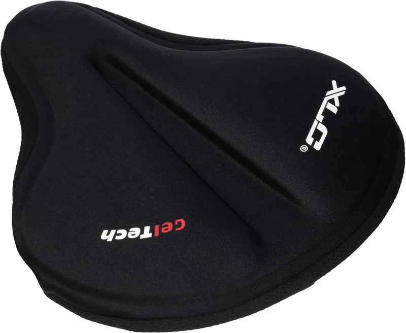 XLC Ergo City Gel Saddle Cover Black-1