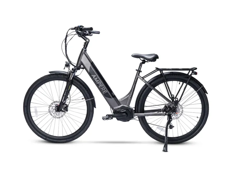 Ampere Deluxe Pro  Electric Bike 14Ah Grey-1