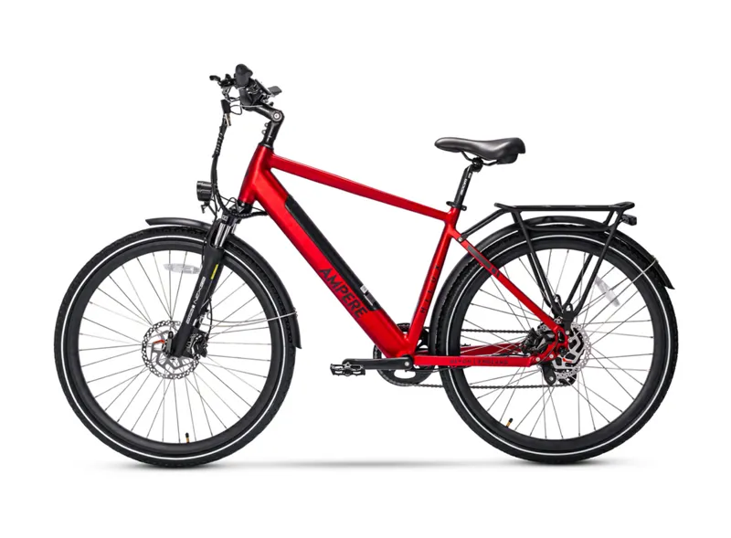 Ampere Hilux 700c Wheel Electric Bike Molten Red 10Ah-1