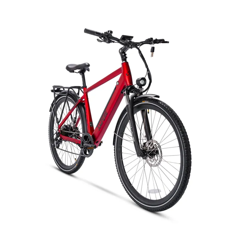 Ampere Hilux 700c Wheel Electric Bike Molten Red 14Ah-2