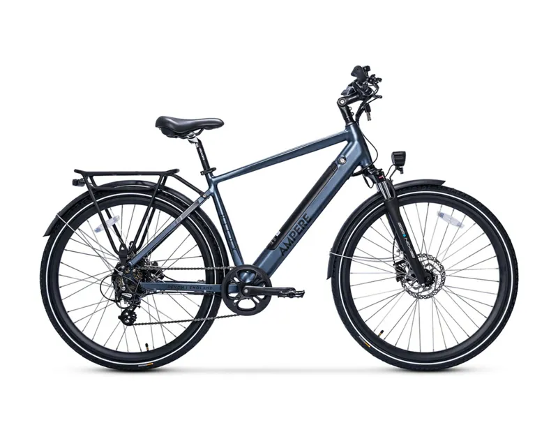 Ampere Hilux 700c Wheel Electric Bike Blue 14Ah