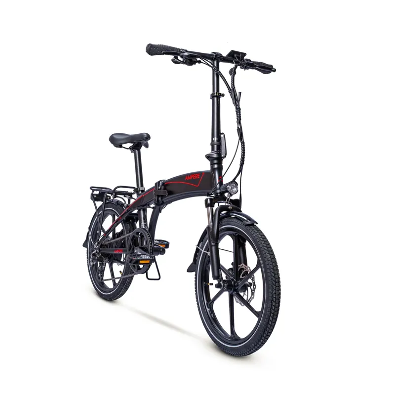 Ampere Mode 20 Inch Folding Electric Bike Black 7.8Ah-1