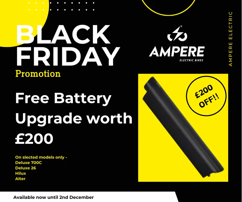 Free 14.4ah Battery Upgrade